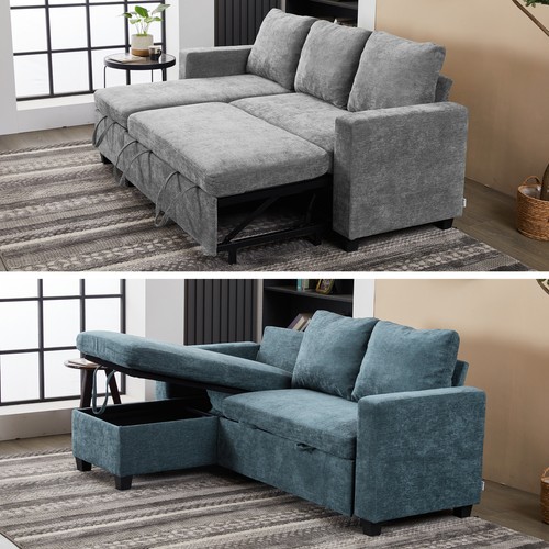 Pull out sofa bed - out, seater