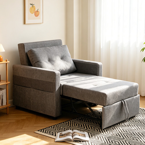 Single chair bed pull - bed,