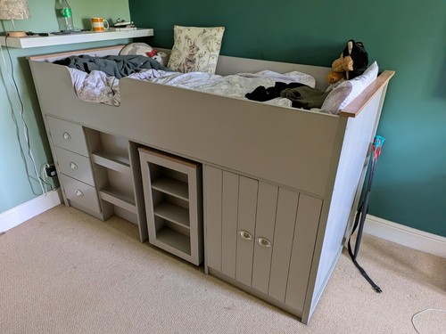Captains bed with pull - captains,
