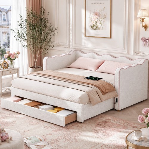 Daybed with pull out - with, trundle