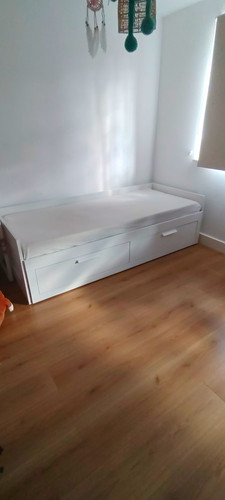 Ikeabrimnes white daybed - white, with