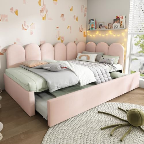 Daybed with pull out bed - daybed, bed,