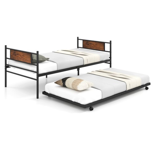 Metal daybed with - daybed,