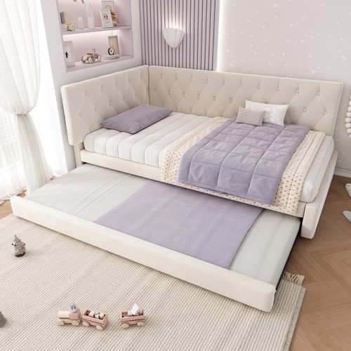 Upholstered sofa bed - upholstered,