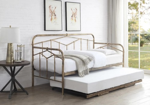 Dalton antique bronze day - bronze, bed