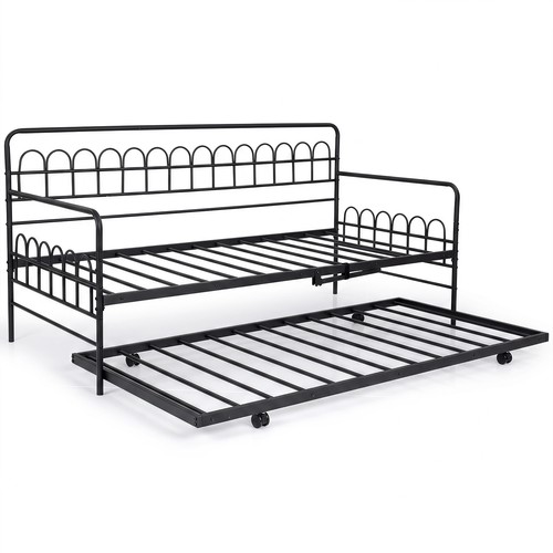 Single daybed with trundle - with,