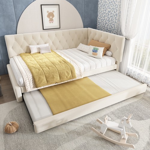 Day bed upholstered single - day,