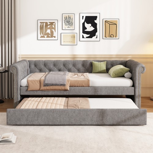 Daybed pull out trundle - out,