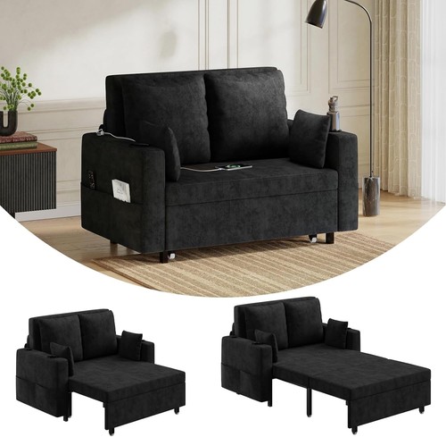 Convertible sofa bed - 3, in
