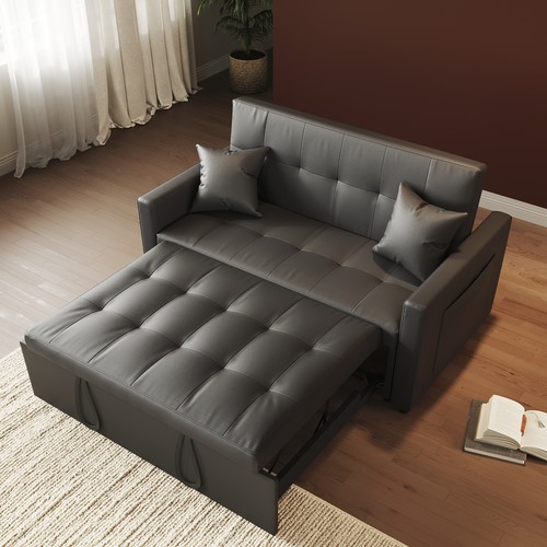 Seater sofa bed grey - bed, pull