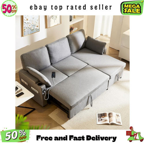 Sofa bed sleeper with - sofa, storage